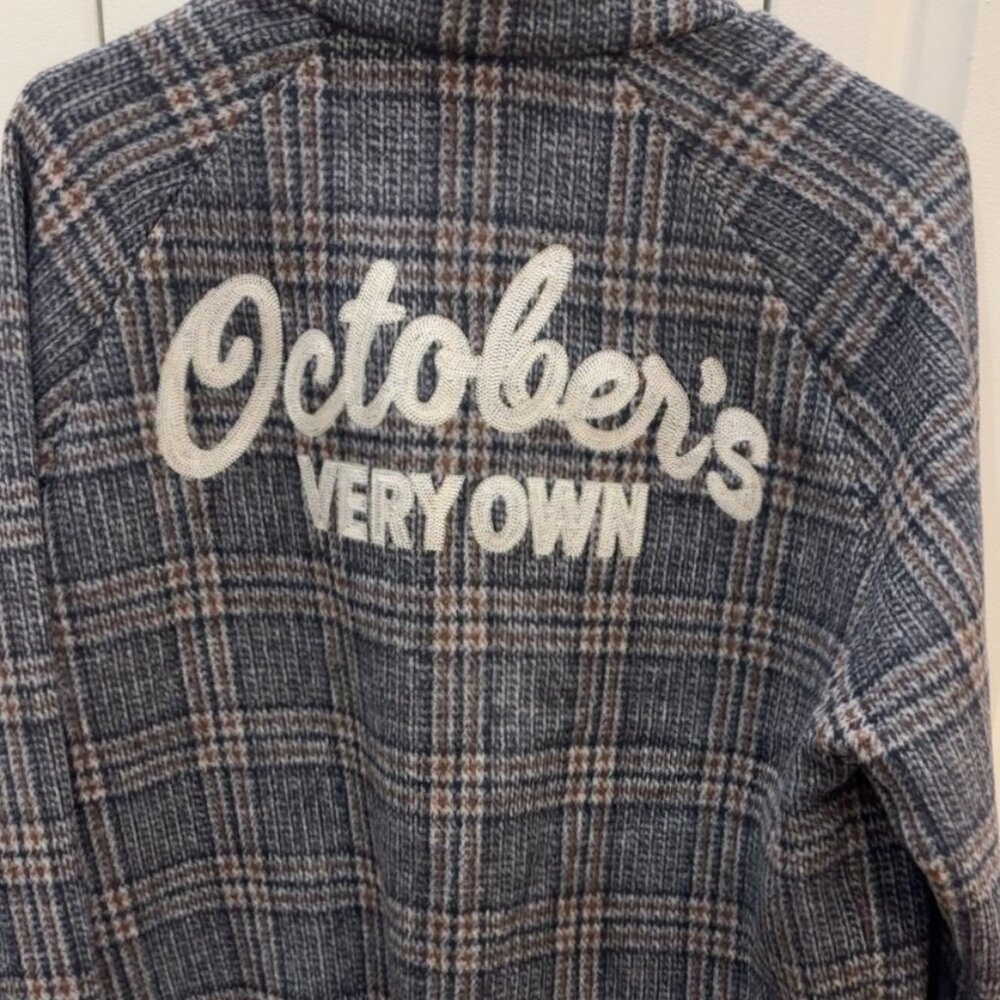 OVO October’s Very Own Drake Flannel Plaid Harrington Jacket